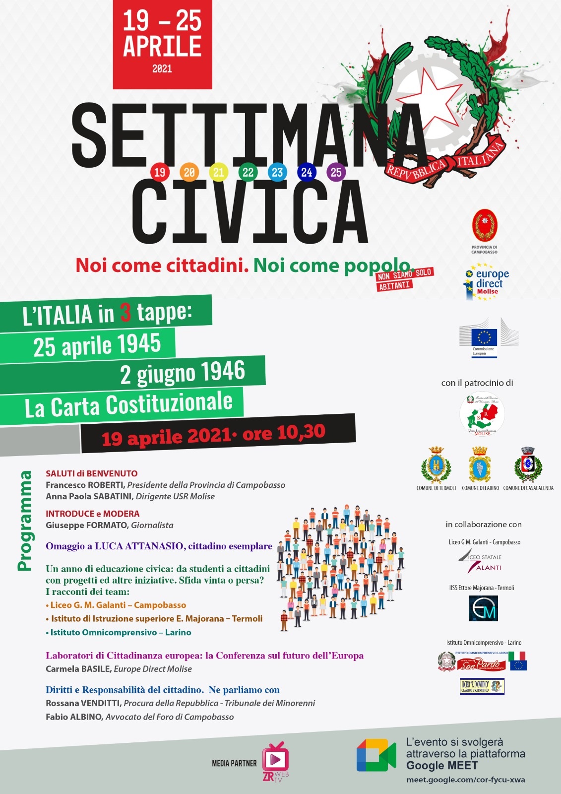 Locandina settimana civica