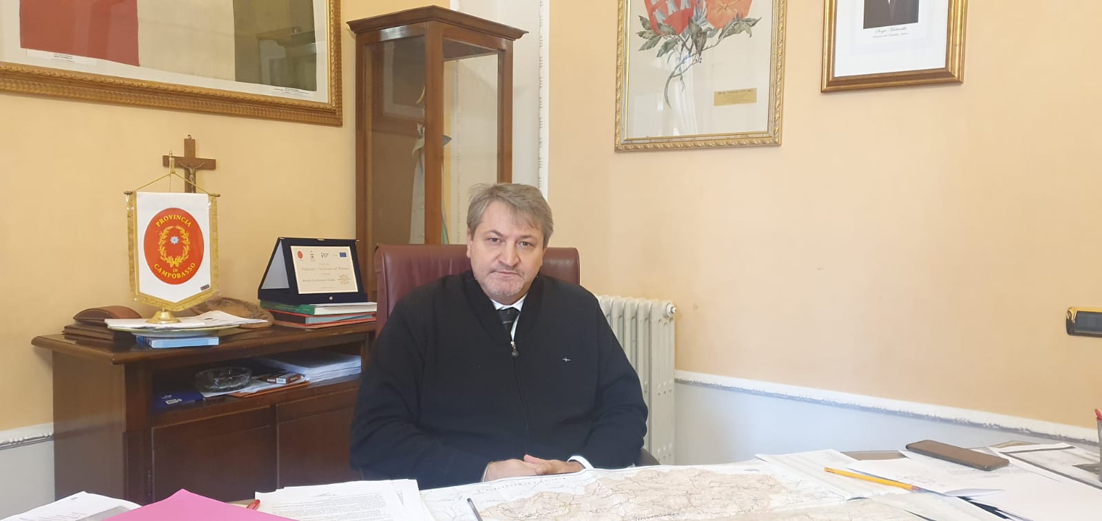 Francesco Roberti, presidente della Provincia di Campobasso