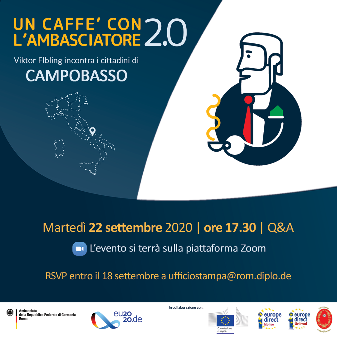 Manifesto: Un caffè con l'Ambasciatore 2.0
