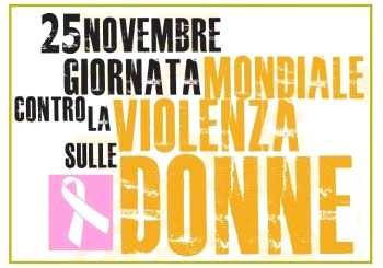 Logo del 25 novembre: giornata mondiale contro la violenza sulle donne