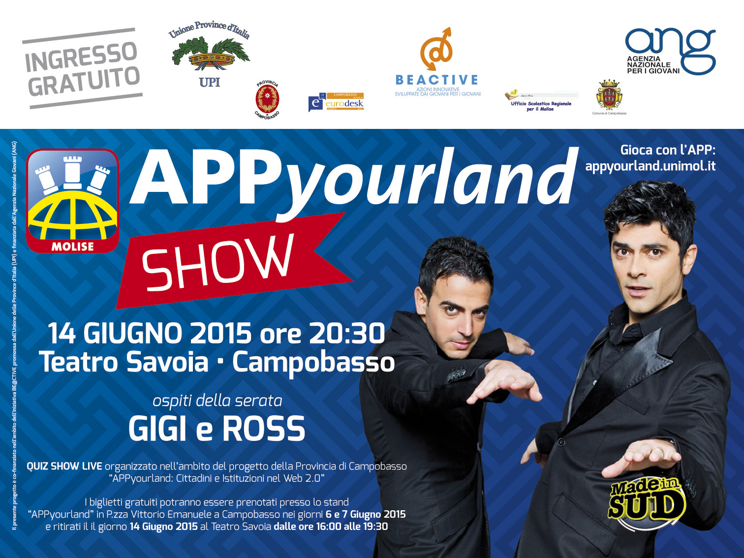 Evento finale del progetto APPyourland