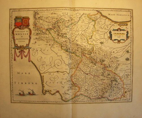 Mappa Storica della Provincia di Campobasso