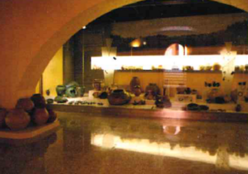 Interno del Museo Provinciale Sannitico a Campobasso