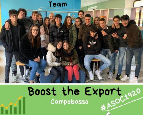 ASOC1920 team Boost the Export -  IIS Pilla - Campobasso 