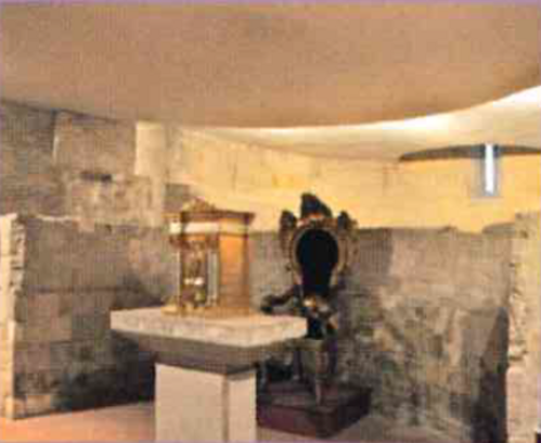 Scorcio della Cripta di Santa Maria della Purificazione a Termoli