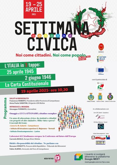 Locandina settimana civica