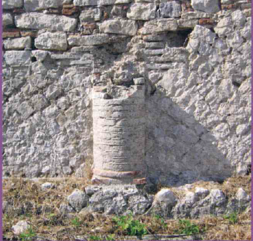 Foto dei resti della villa dei neratii a San Giuliano del Sannio