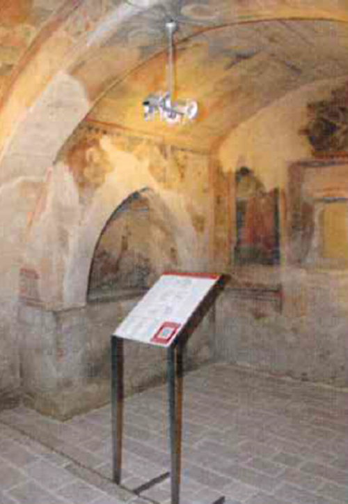 Scorcio della Cripta dell'Annunziata a Jelsi