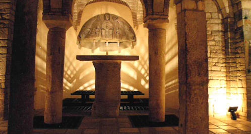 Scorcio della Cripta di San Casto a Trivento